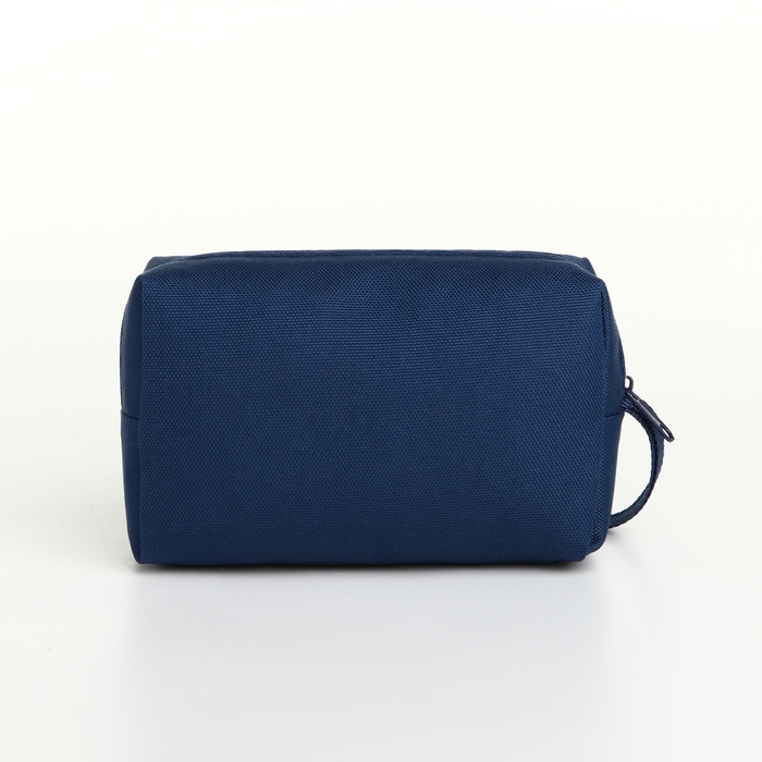 Косметичка на молнии, цвет синий Косметичка на молнии, цвет синий