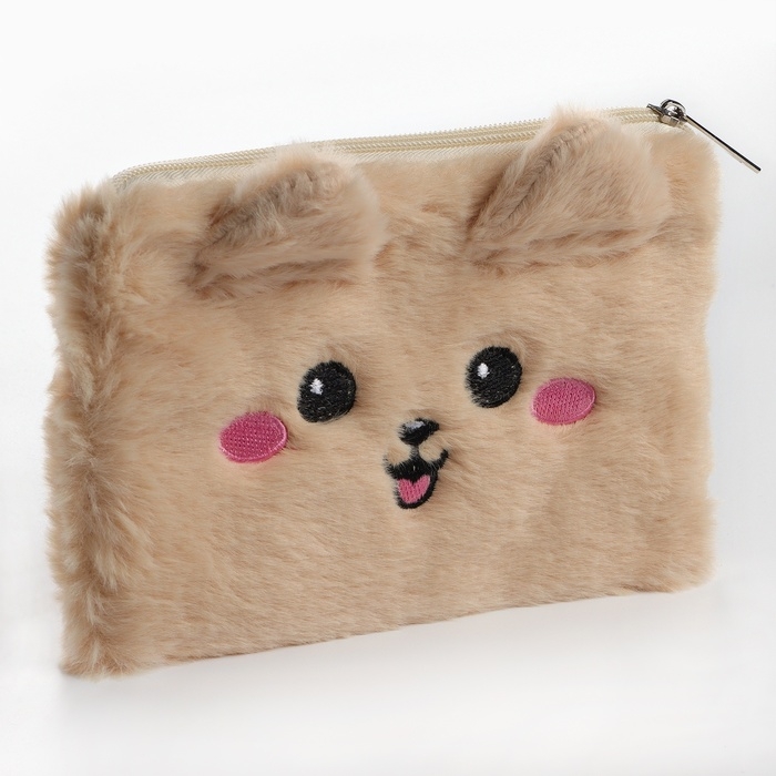 Пенал школьный из плюша «1 сентября: Добрая собачка», 19,5 х 14,5 см Пенал школьный из плюша «1 сентября: Добрая собачка», 19,5 х 14,5 см