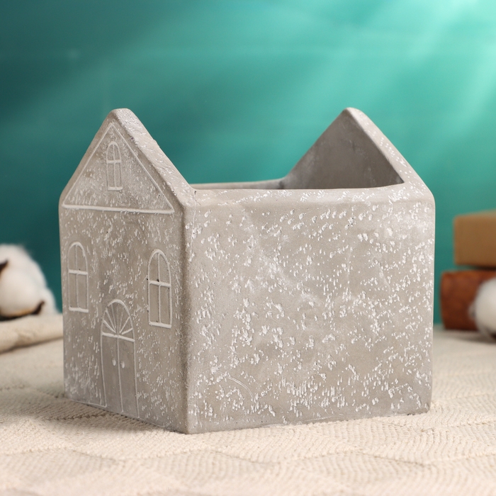 Кашпо  Кашпо "Дом" 11х11х12см