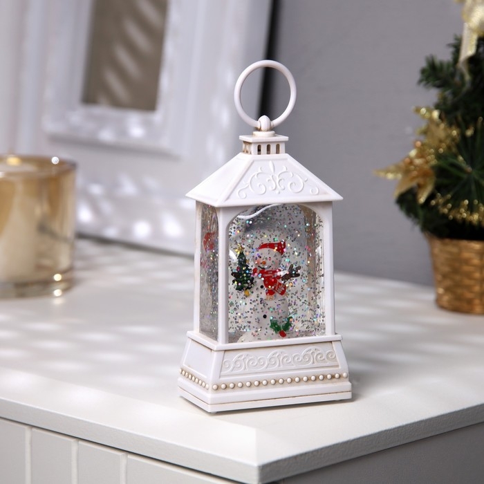 Светодиодная фигура «Снеговик» 7.5 × 13 × 4.3 см, пластик, батарейки АААх2 (не в комплекте), свечение тёплое белое Светодиодная фигура «Снеговик» 7.5 × 13 × 4.3 см, пластик, батарейки АААх2 (не в комплекте), свечение тёплое белое