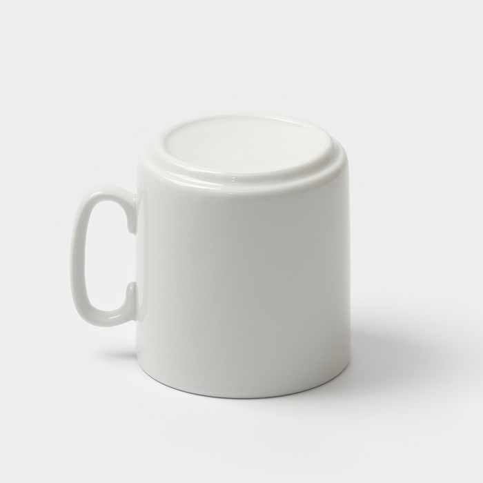 Набор фарфоровой посуды «Классический», 24 предмета: тарелка плоская d=17,5 см, d=20 см, тарелка глубокая 600 мл, d=20 см, кружка 300 мл