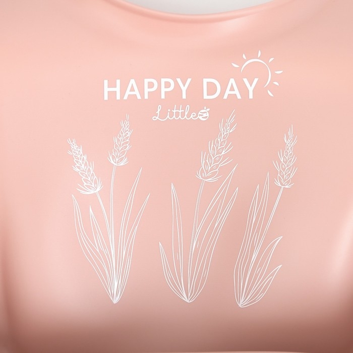 Нагрудник для кормления детский, силиконовый, Mum&baby, 23х4х29, пыльная роза Нагрудник для кормления детский, силиконовый, Mum&baby, 23х4х29, пыльная роза