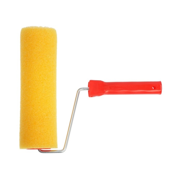 Валик ЛОМ,  Валик ЛОМ, "Шорох", поролон, 230 мм, рукоятка d=6 мм, D=80 мм