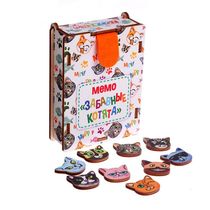 Мемо «Забавные котята» Мемо «Забавные котята»