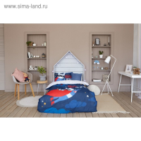 Постельное бельё «Этель» 1.5 сп Super hero 143*215 см, 150*214 см, 50*70 см -1 шт,100% хл, бязь