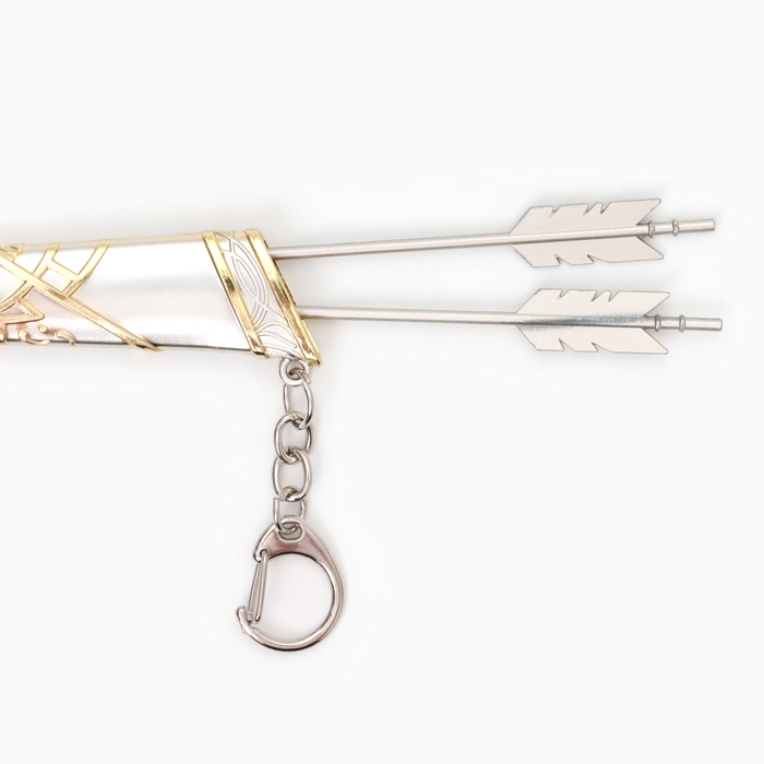 Сувенирное оружие мини Сувенирное оружие мини "Лук Геншин" брелок, 26см, золотой