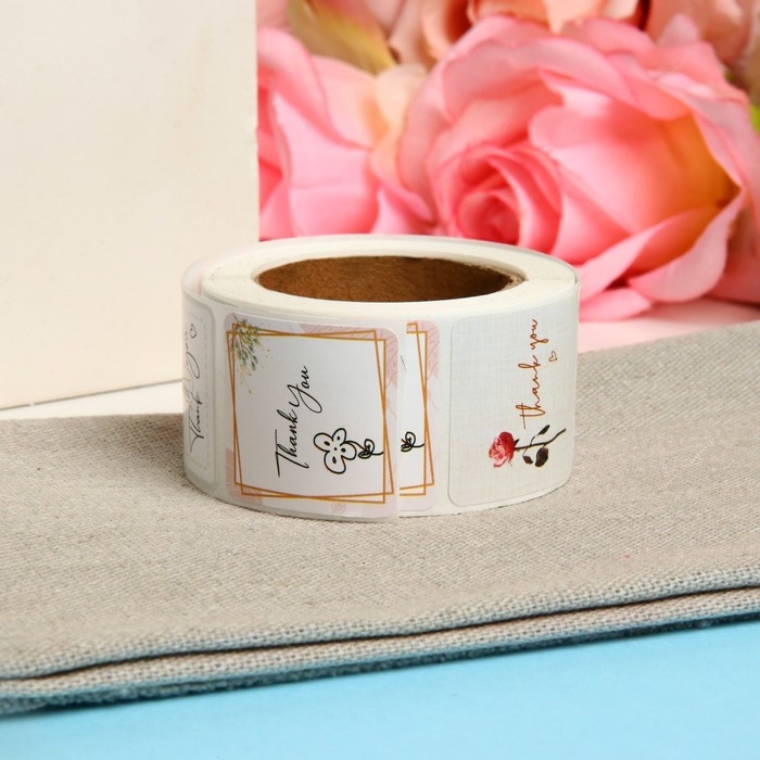 Новый год. Наклейки в рулоне Новый год. Наклейки в рулоне "Искусство", 500 шт, 3,0 х 3,0 см