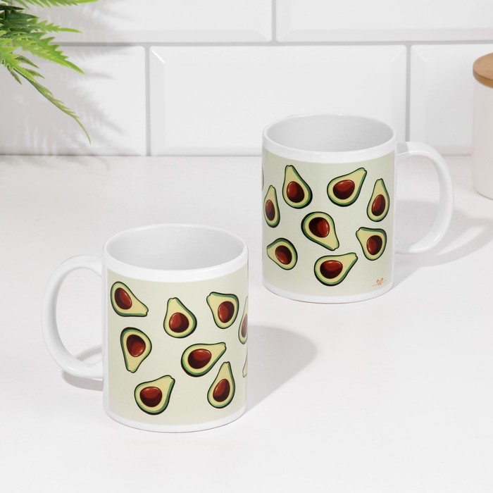 Кружка сублимация Кружка сублимация "Авокадо"