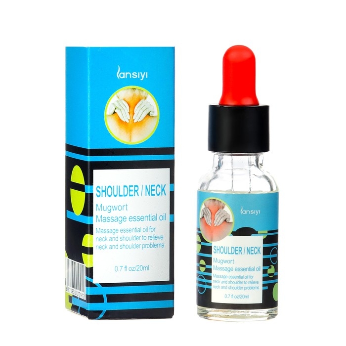 Масло для массажа шейного отдела, позвоночника и при головных болях, 20 мл Масло для массажа шейного отдела, позвоночника и при головных болях, 20 мл