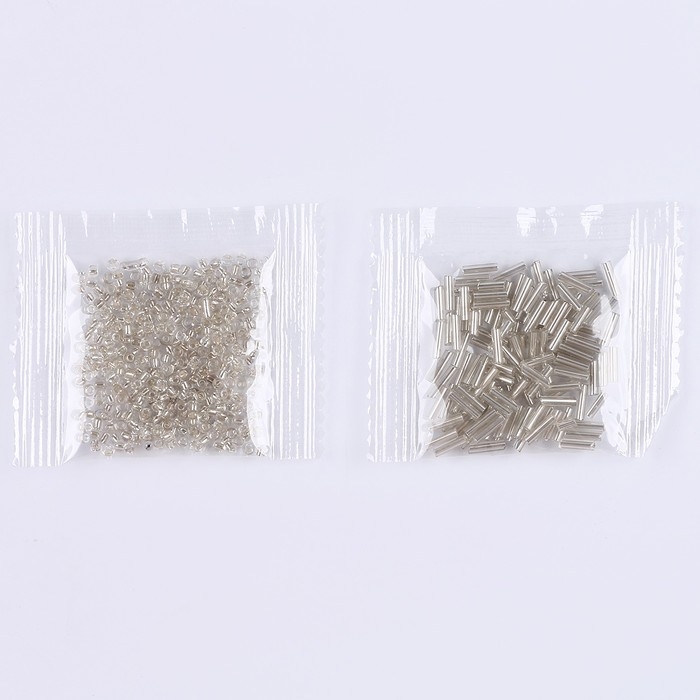 Браслет из бисера своими руками с посланием «Азбука Морзе», цвет серебряный, набор для плетения браслетов Браслет из бисера своими руками с посланием «Азбука Морзе», цвет серебряный, набор для плетения браслетов