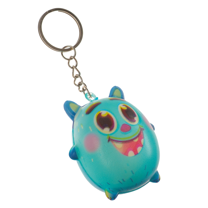 Мялка-сквиш «Зверёк», на брелоке, цвет МИКС Мялка-сквиш «Зверёк», на брелоке, цвет МИКС