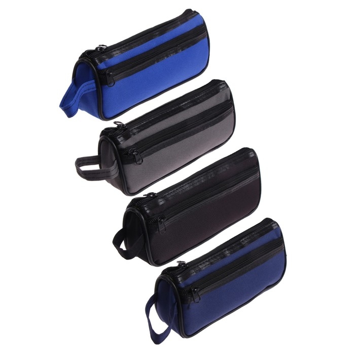 Пенал школьный на молнии Calligrata Пенал школьный на молнии Calligrata "Классика", 2 отделения, МИКС