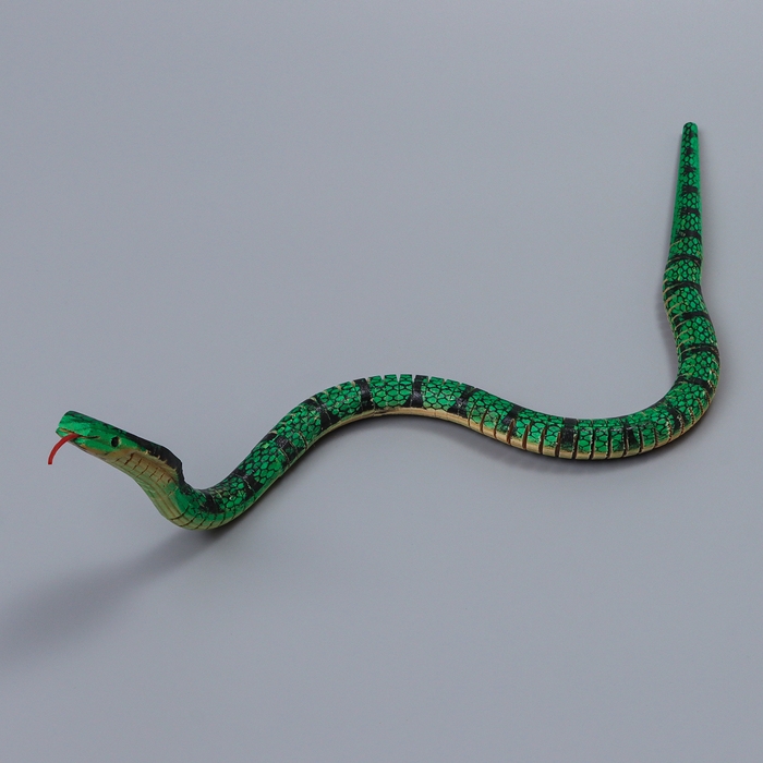 Новый год! Деревянная игрушка «Змея Кобра», 60 × 2 × 2 см Новый год! Деревянная игрушка «Змея Кобра», 60 × 2 × 2 см