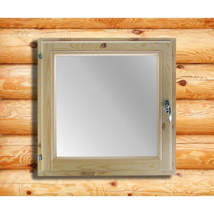 Окно, 60×60см, двойное стекло ХВОЯ Окно, 60×60см, двойное стекло ХВОЯ