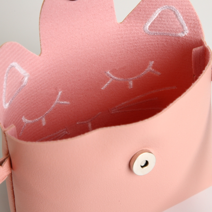 Сумка детская для девочки на магните, цвет розовый Сумка детская для девочки на магните, цвет розовый