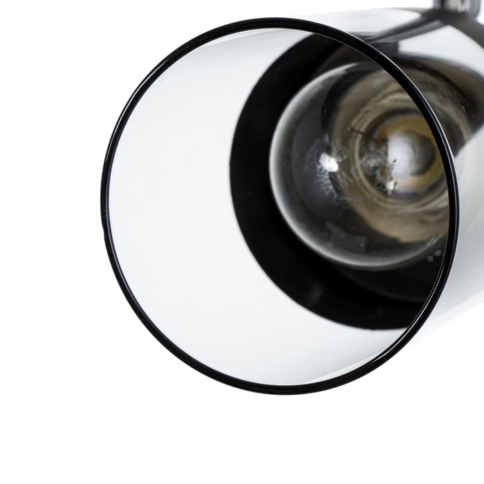 Светильник трековый Светильник трековый "Анабель" Е14 40Вт черно-хромовый 16х8х18см