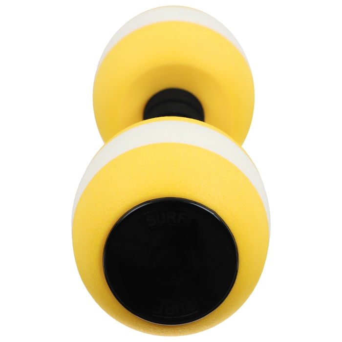 Гантель для аквааэробики, 26х8х8 см, цвет жёлтый Гантель для аквааэробики, 26х8х8 см, цвет жёлтый