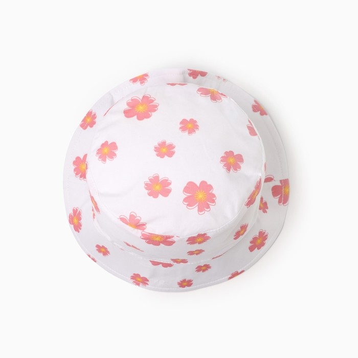 Панама детская, цвет белый, размер 48-50 Панама детская, цвет белый, размер 48-50