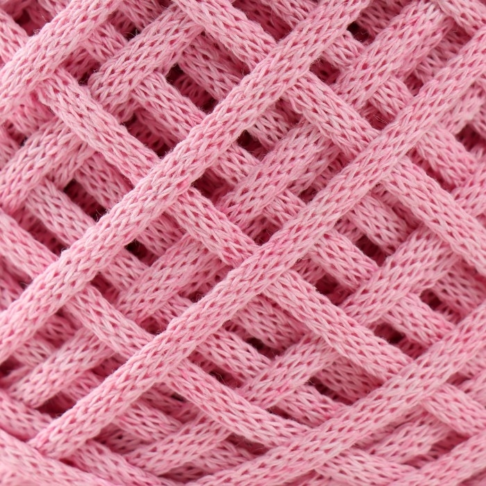 Хлопковый шнур 3 мм 220м/240±5 гр Градиент (розовый/фуксия) Хлопковый шнур 3 мм 220м/240±5 гр Градиент (розовый/фуксия)