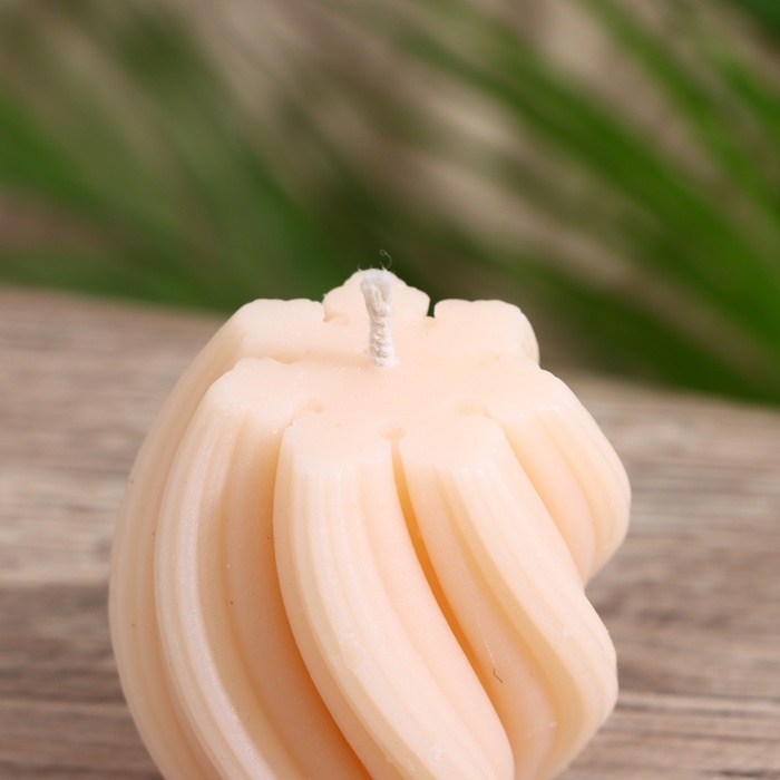 Свеча  Свеча "Волнистые линии" 5х5х6 см, соевый воск МИКС