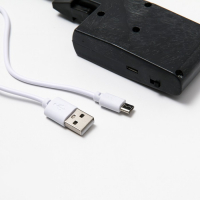 Игрушка для кошек "Толстолобик" с двигающимся хвостом и с USB-зарядкой, 28 см