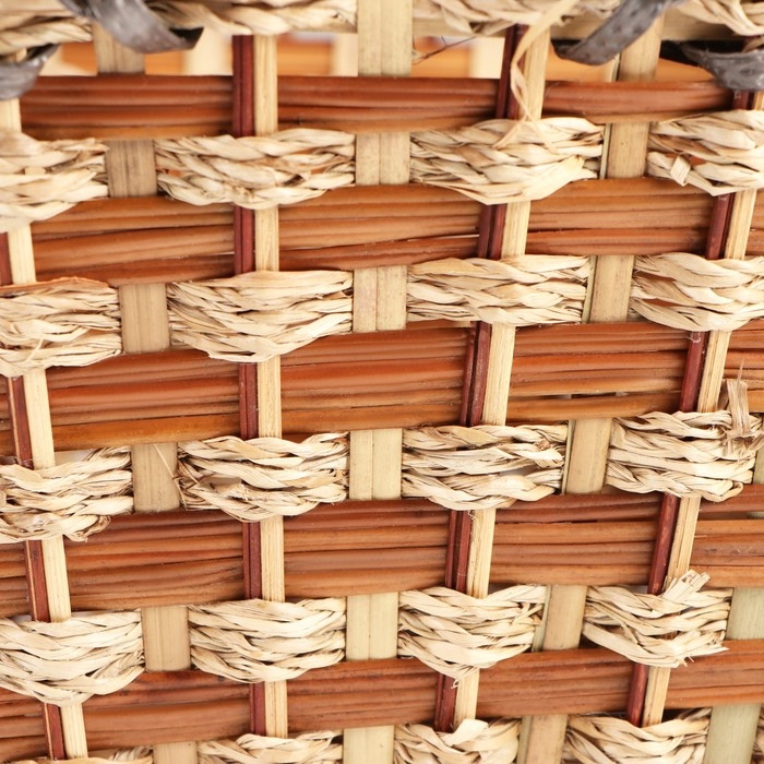 Корзина плетеная  Корзина плетеная "Пикник", без крышки, 40х29х24/43 см