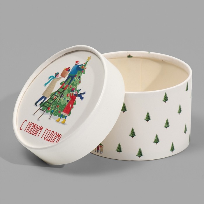 Коробка подарочная «С Новым годом», 12 х 8 см, Новый год Коробка подарочная «С Новым годом», 12 х 8 см, Новый год