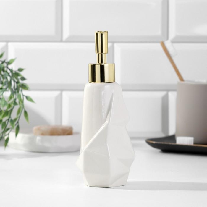 Дозатор для жидкого мыла «Белый», 250 мл. Дозатор для жидкого мыла «Белый», 250 мл.