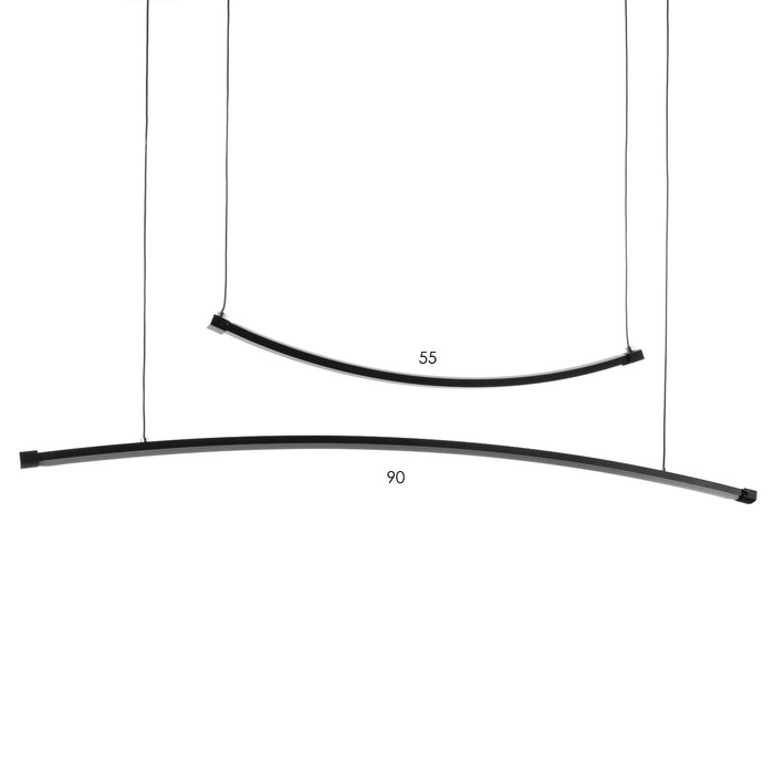 Светильник BayerLux Светильник BayerLux"Интен" LED 30Вт 6000К чёрный 90х25-125 см