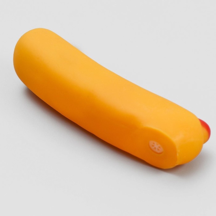 Игрушка пищащая Игрушка пищащая "Хотдог" для собак, 13,5 см