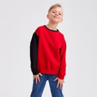 Джемпер для мальчика MINAKU: Casual Collection KIDS цвет красный, рост 110
