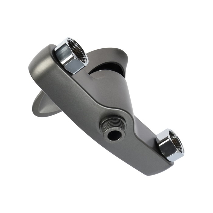 Смеситель для душа ZEIN Z3671, однорычажный, без душевого набора, ABS-пластик, графит Смеситель для душа ZEIN Z3671, однорычажный, без душевого набора, ABS-пластик, графит