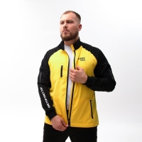 Ветровка ONLYTOP унисекс black/yellow, р. 48