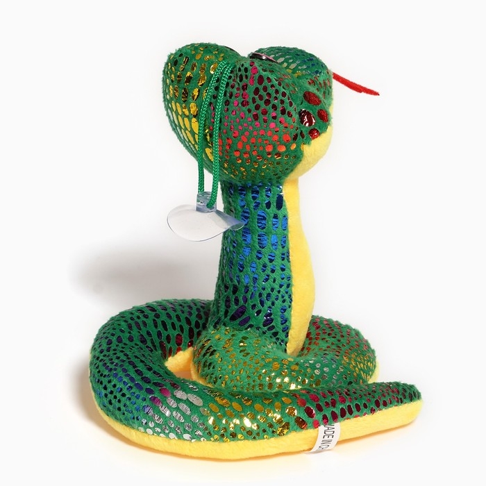 Мягкая игрушка «Змейка с язычком» на подвесе, 13 см Мягкая игрушка «Змейка с язычком» на подвесе, 13 см