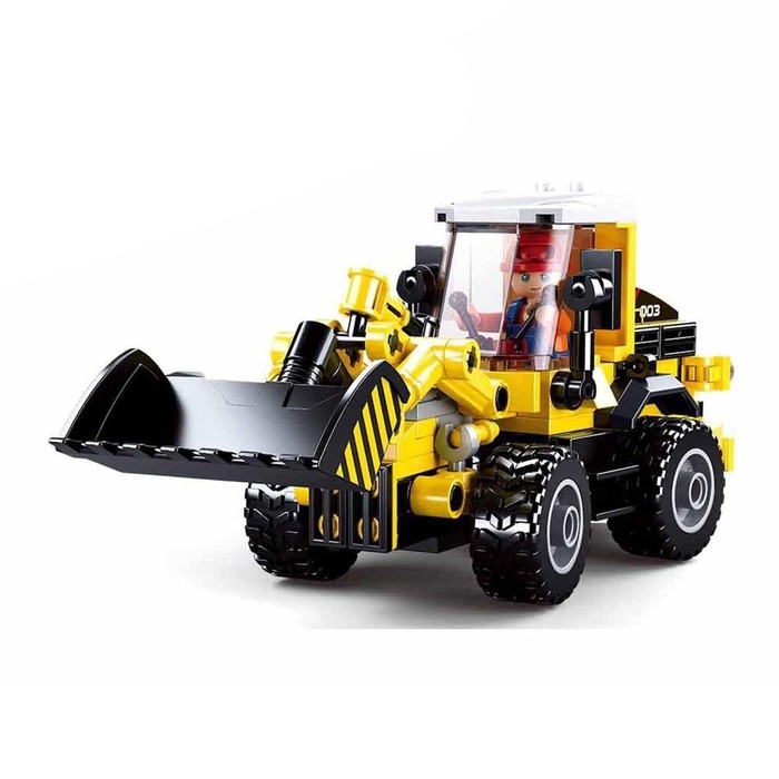 Конструктор Город «Погрузчик», 200 деталей, в пакете Конструктор Город «Погрузчик», 200 деталей, в пакете