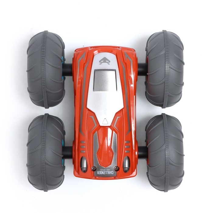 Машина-перевёртыш радиоуправляемая «Монстр», работает от аккумулятора, цвет синий Машина-перевёртыш радиоуправляемая «Монстр», работает от аккумулятора, цвет синий