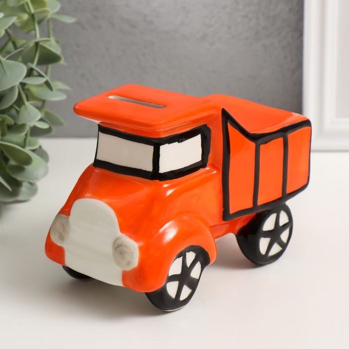 Копилка керамика  Копилка керамика "Грузовичок" 13х6,5х9 см