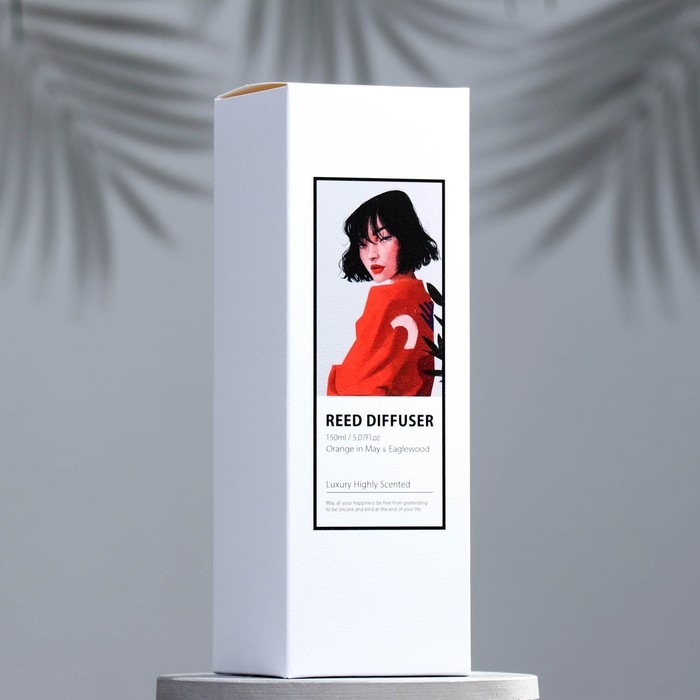 Диффузор ароматический Диффузор ароматический "Orange in may and eaglewood", апельсин и алое, 150 мл