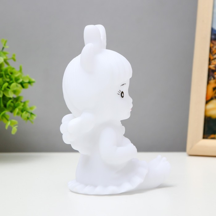 Ночник Ночник "Ангельская малышка" LED от батареек 3xLR44 белый 7х10х15см RISALUX