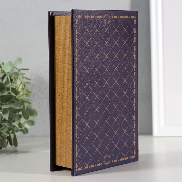 Сейф шкатулка книга  Сейф шкатулка книга "Атлас мира" тиснение 21х13х5 см