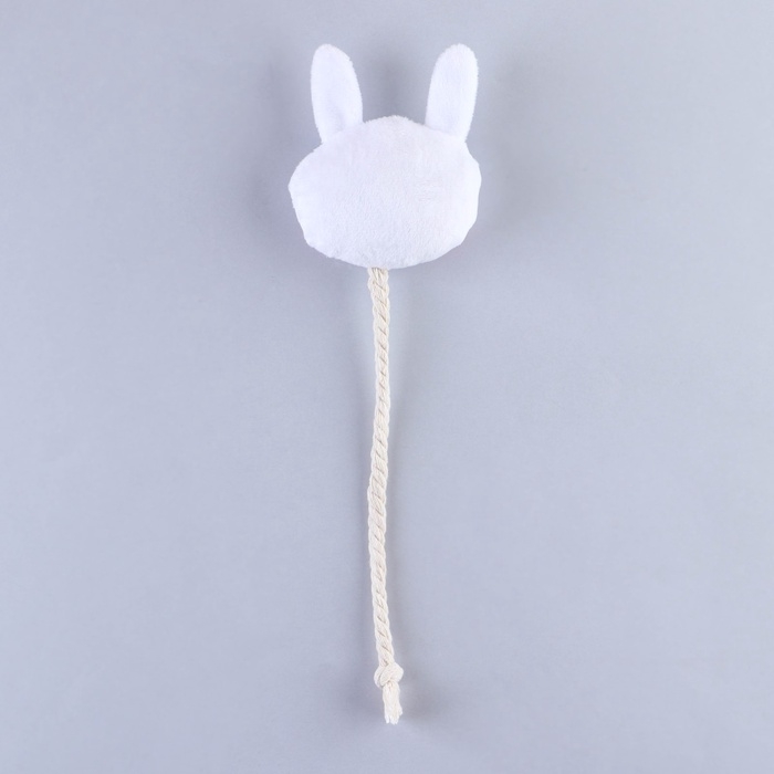 Игрушка для собак «Зайка», с канатом Игрушка для собак «Зайка», с канатом