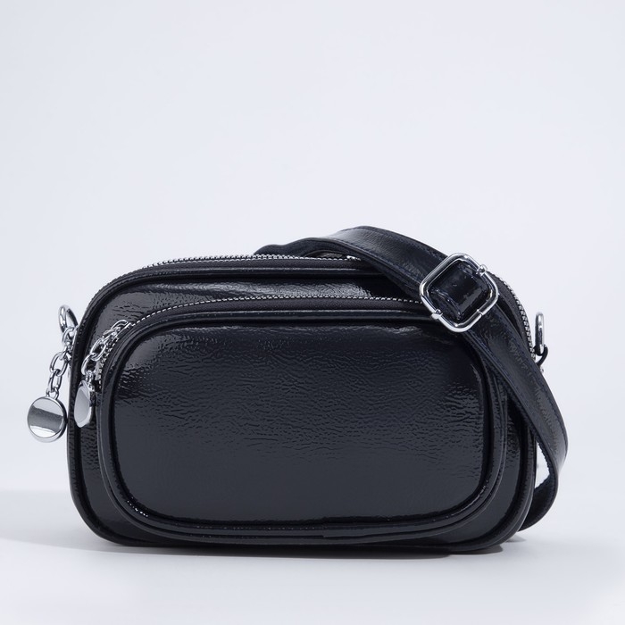 Сумка кросс-боди на молнии, цвет синий Сумка кросс-боди на молнии, цвет синий