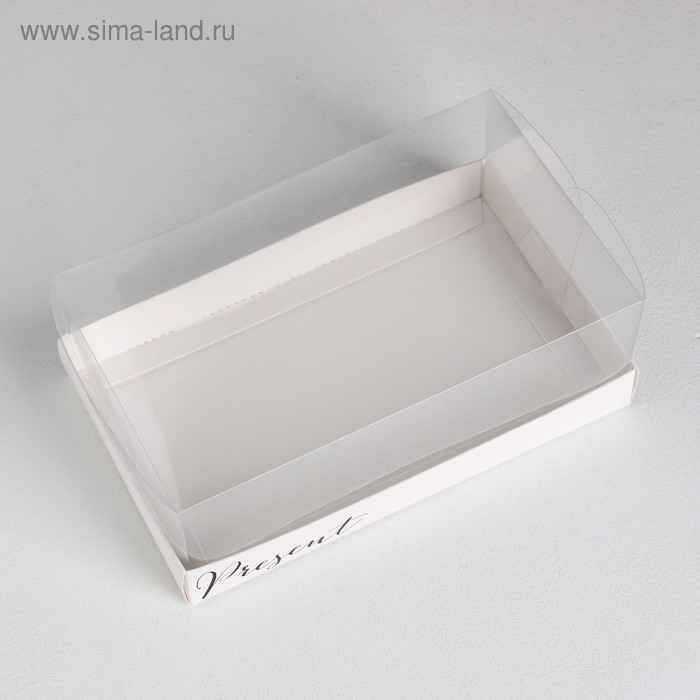 Коробка кондитерская «Present», 22 х 8 х 13,5 см Коробка кондитерская «Present», 22 х 8 х 13,5 см