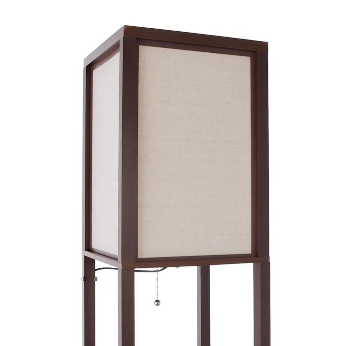 Торшер "Практик" Е27 40Вт кофе 26х26х159 см