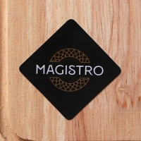 Доска для подачи Magistro «Дубрава», 34×14×1,5 см, дуб