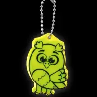 Светоотражающий элемент &laquo;Сова&raquo;, двусторонний, 4,2 &times; 6 см, цвет МИКС