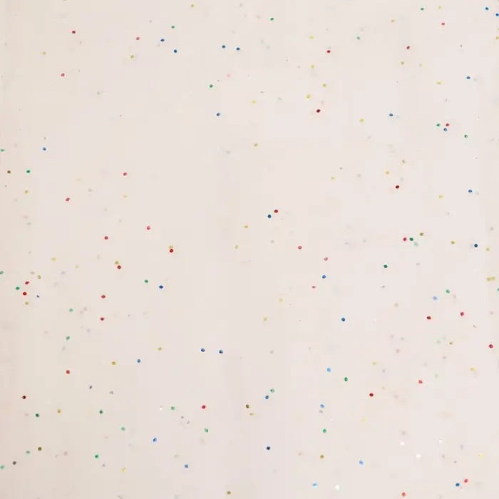 Бумага упаковочная тишью, &laquo;Конфетти&raquo;, белая, 50&times;66 см