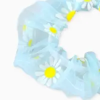 Резинка для волос «Ромашка» голубая, Холодное сердце Резинка для волос «Ромашка» голубая, Холодное сердце