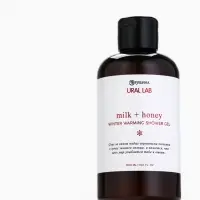 URAL LAB Гель для душа с ароматом молоко и мёд, 300 мл