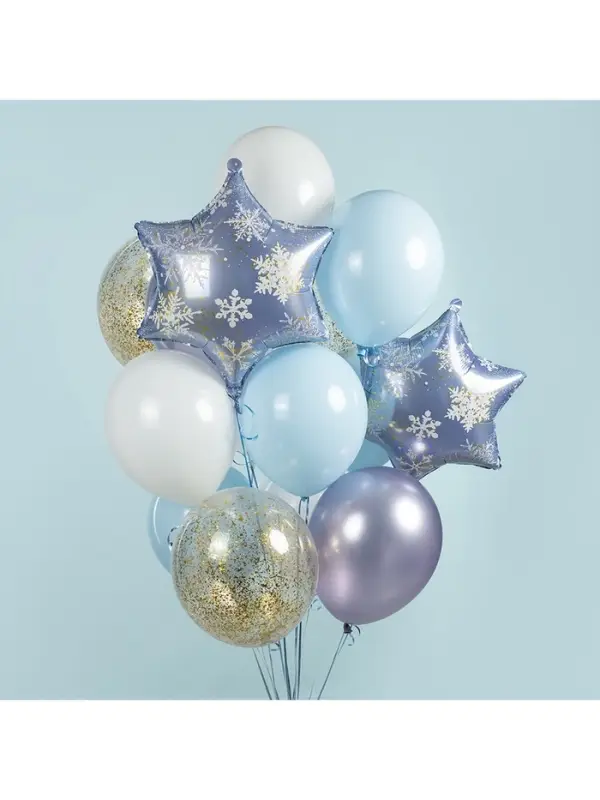 Воздушный шар фольгированный 19 Воздушный шар фольгированный 19" «Снежинка»